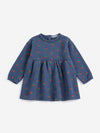 Stamp Bloom all over fleece dress