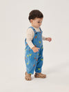 Mush Monster Duo all over corduroy overall