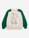 Mr. Footish raglan sweatshirt