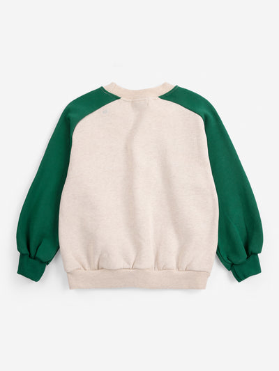 Mr. Footish raglan sweatshirt