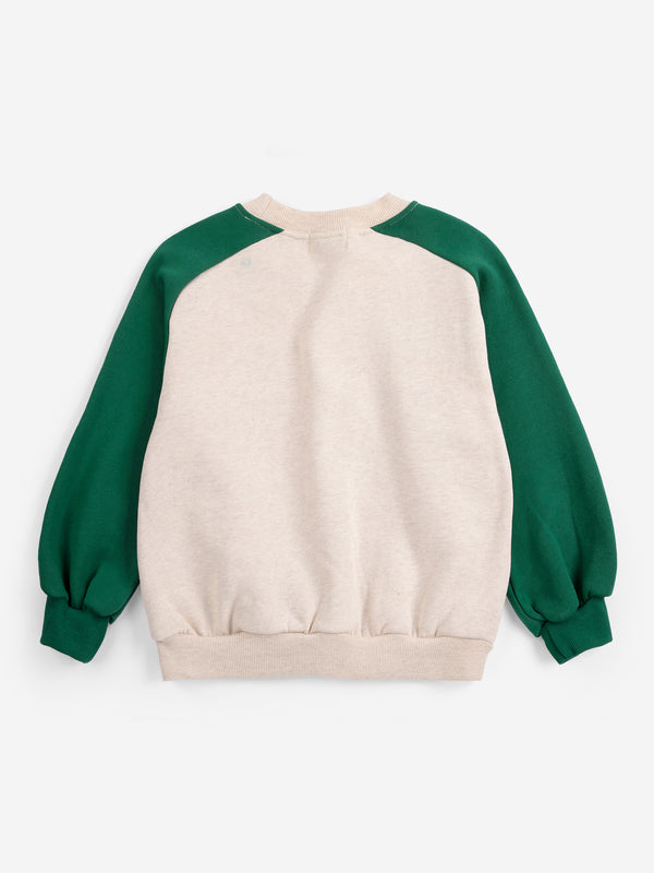 Mr. Footish raglan sweatshirt
