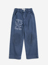 Mr. Footish knee pads woven pants
