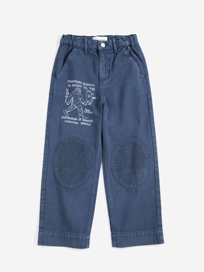 Mr. Footish knee pads woven pants