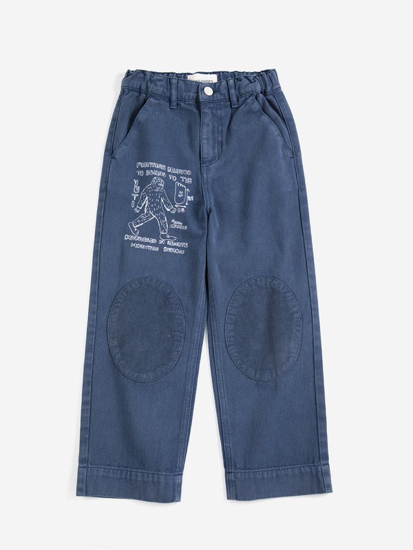 Mr. Footish knee pads woven pants