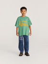 Mr. Footish knee pads woven pants