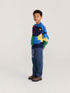 Mr. Footish knee pads woven pants