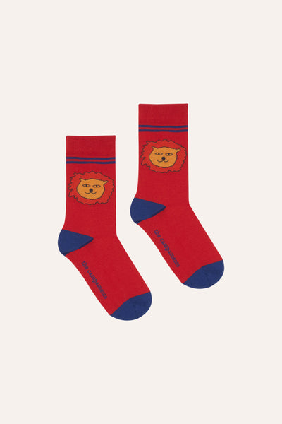Lion Red Socks