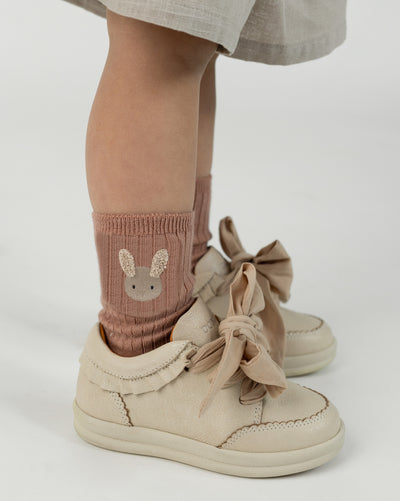 Bell Socks | Fluffy Bunny