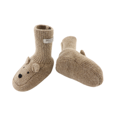 Maicer Merino Wool Booties | Bear
