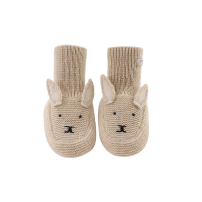 Maicer Merino Wool Booties | Bunny