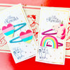 Hair Clip Over the rainbow unicorn