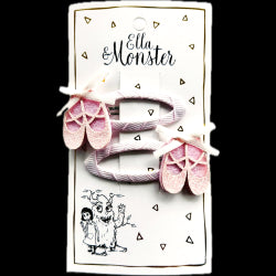 HAIR CLIP SWEET BALLERINA 6'ER PACK
