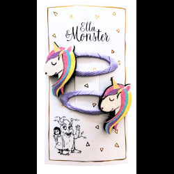 Lucky Unicorn Hair Clip 6 PCS