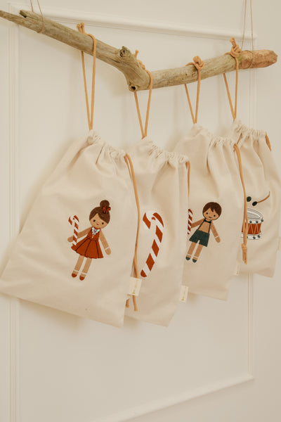 Christmas Gift Bags - Gingerbread Girl
