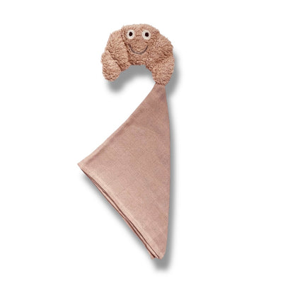 Mini-Schmusetuch mit integriertem Croissant