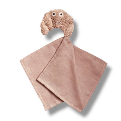 Mini-Schmusetuch mit integriertem Croissant