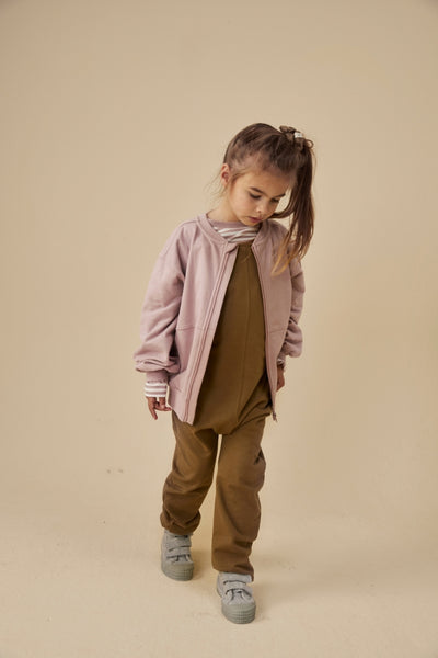 Bomber Sweatshirt w/ Zip GOTS