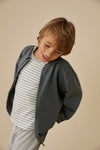 Bomber Sweatshirt w/ Zip GOTS