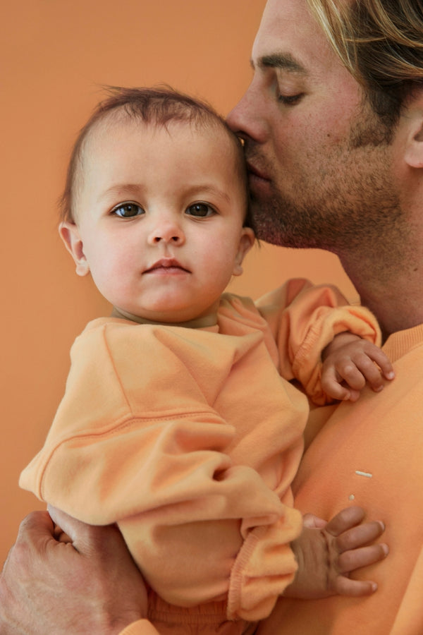 Baby Dropped Shoulder Sweater GOTS