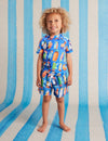 Kids Boardshorts Flamin' Galahs