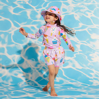 Kids Boardshorts Sundae Fun Day