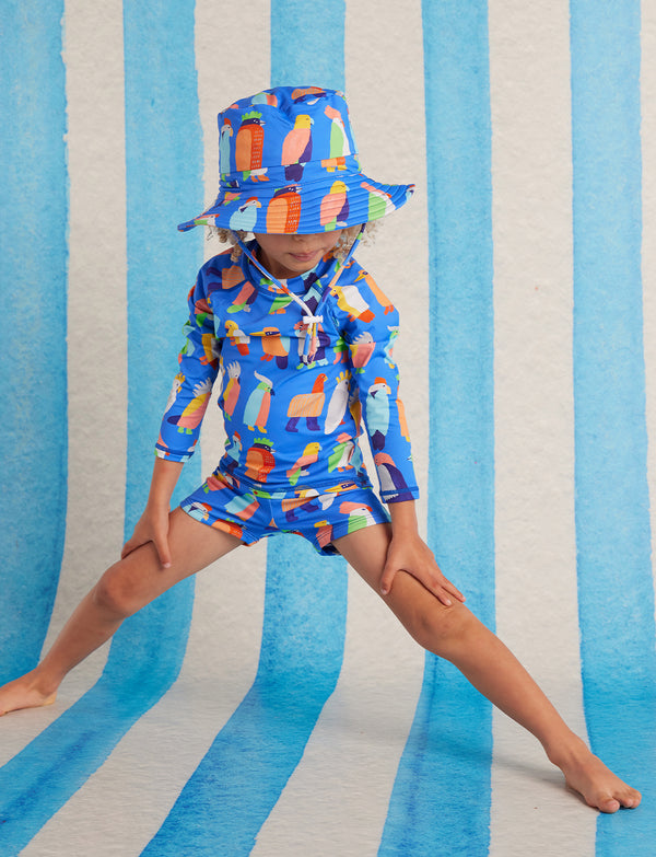 Long Sleeve Rash Vest Flamin' Galahs