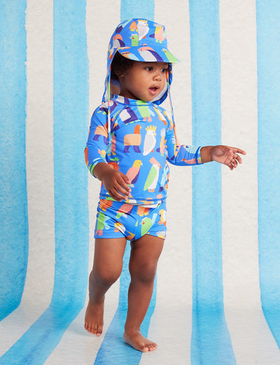 Long Sleeve Rash Vest Flamin' Galahs