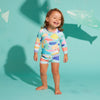 Long Sleeve Rash Vest Rainbow Reef