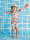 Long Sleeve Rash Suit Fancy Fins