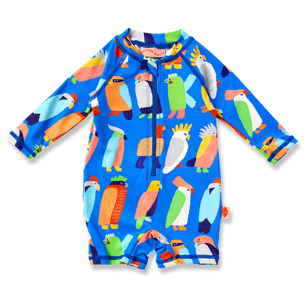 Long Sleeve Rash Suit Flamin' Galahs