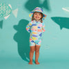 Long Sleeve Rash Suit Rainbow Reef