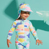 Long Sleeve Rash Suit Rainbow Reef
