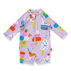 Long Sleeve Rash Suit Sundae Fun Day