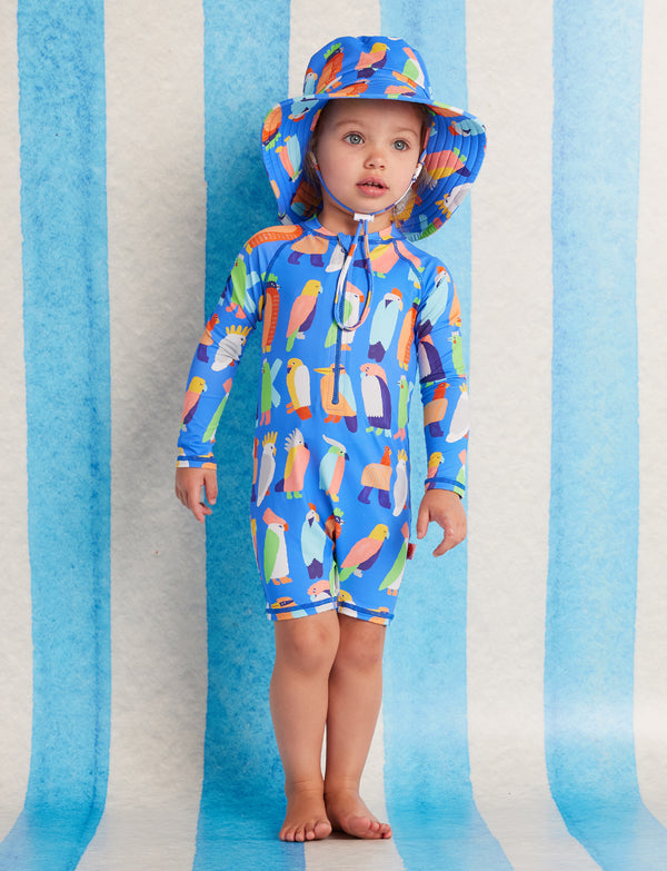 Swim Bucket Hat Flamin' Galahs