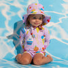 Swim Bucket Hat Sundae Fun Day