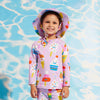 Swim Bucket Hat Sundae Fun Day