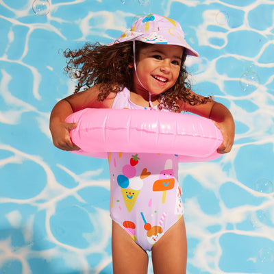 Swim Hat Sundae Fun Day