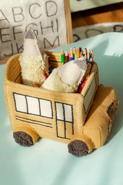 Basket Mini School Bus