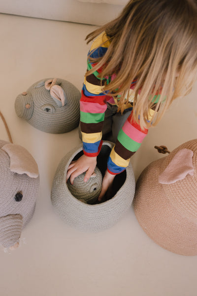 Basket Mini Henry the Hippo