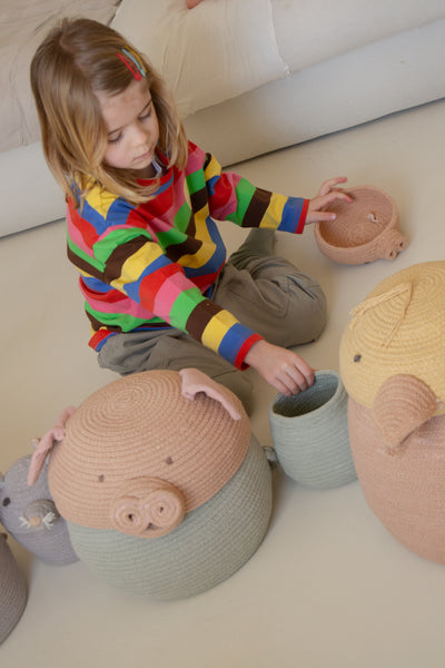 Basket Mini Peggy the Pig