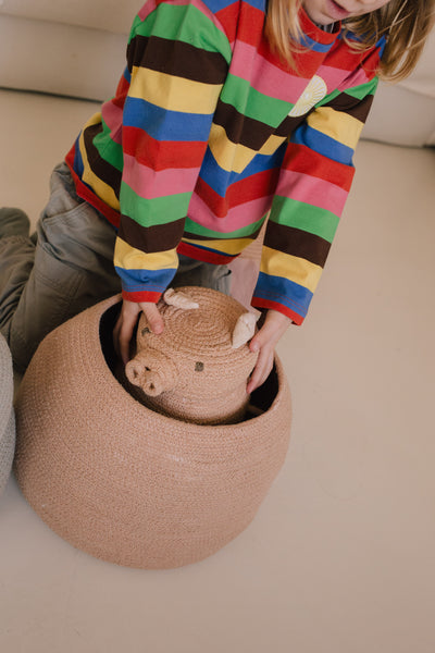 Basket Mini Peggy the Pig