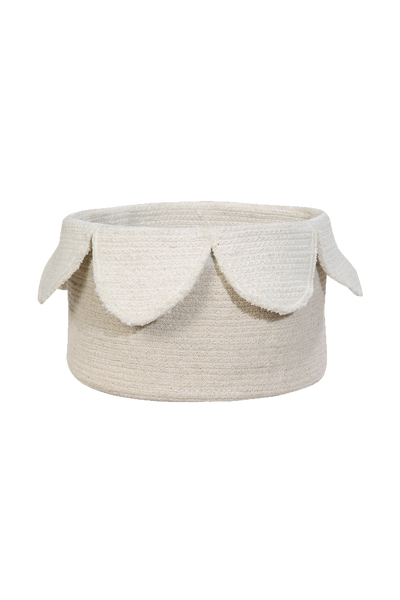 Basket Petals Ivory - Natural