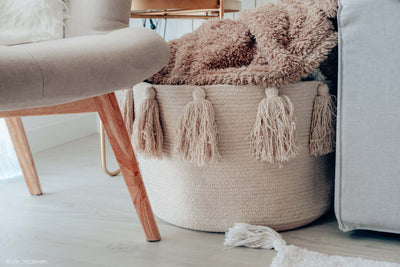 Basket Tassels Natural