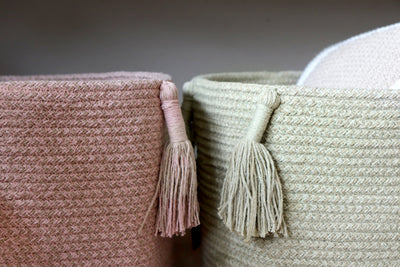 Basket Woody Olive
