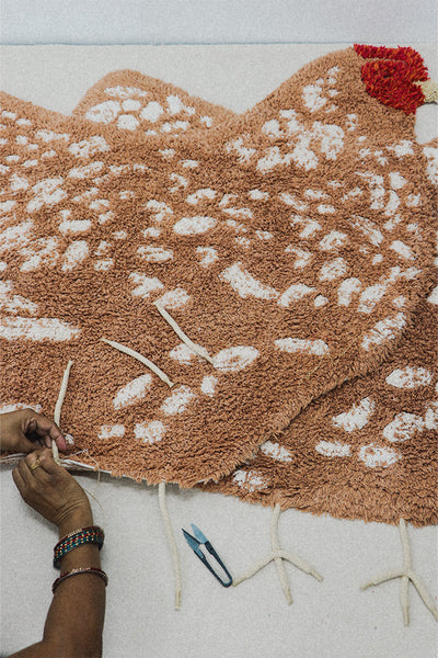 Washable Rug Chicken