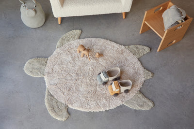 Washable Rug Sea Turtle