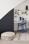 Pouf ABC Natural - Black