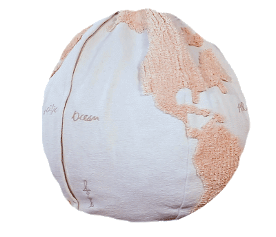 Pouf World Map