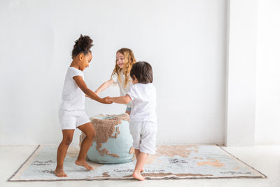 Pouf World Map