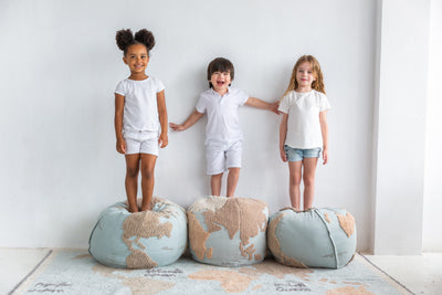 Pouf World Map